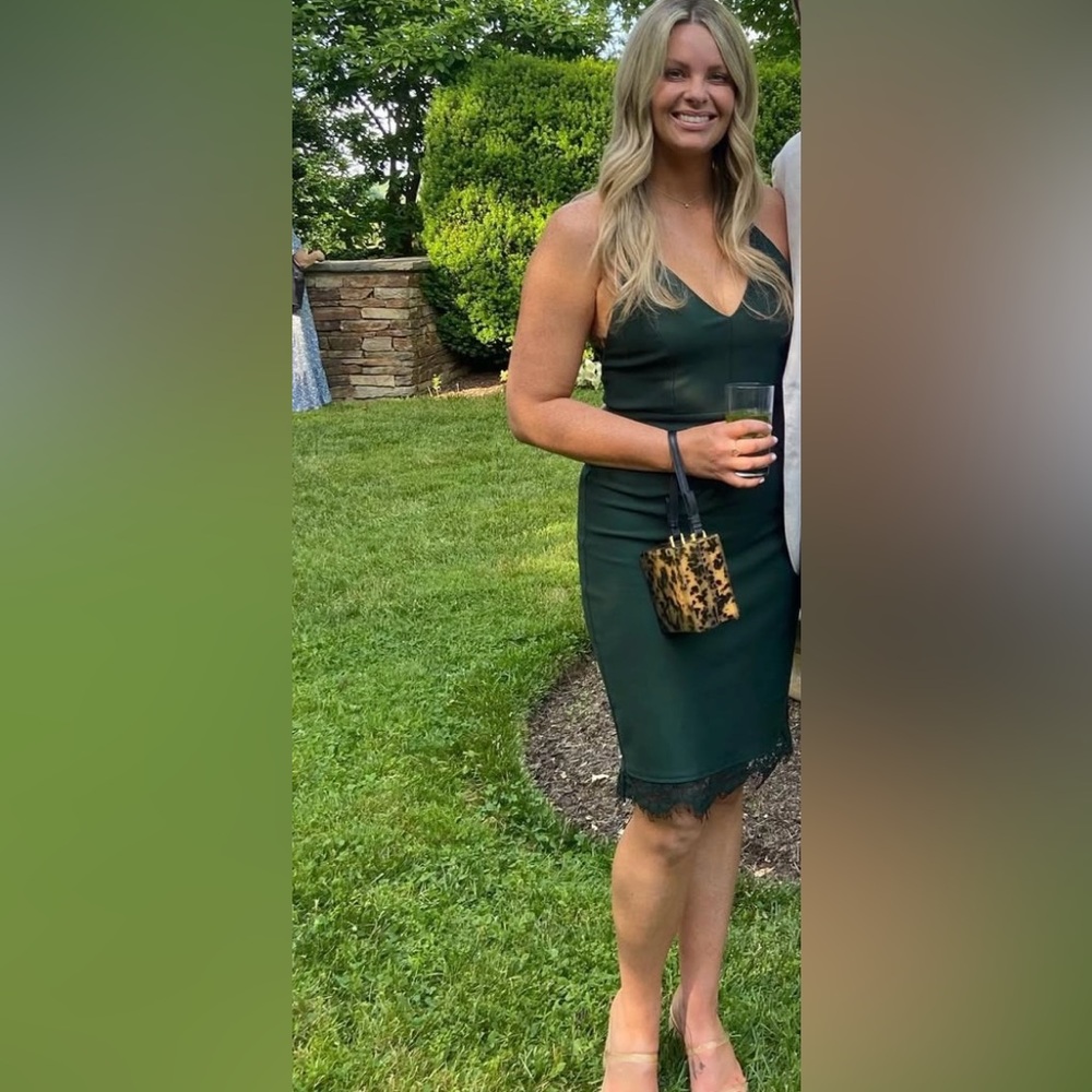 Lulus Green Lace Dress